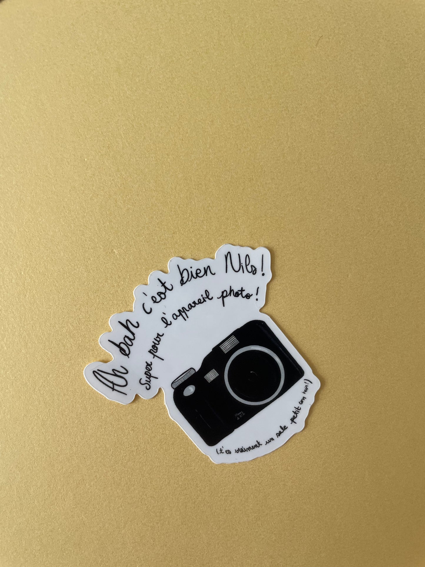 Sticker "Ah bah bravo Nils"