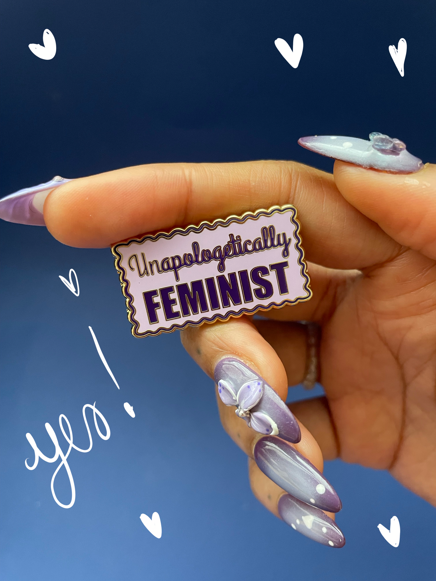 Pin's Unapologetically Feminist
