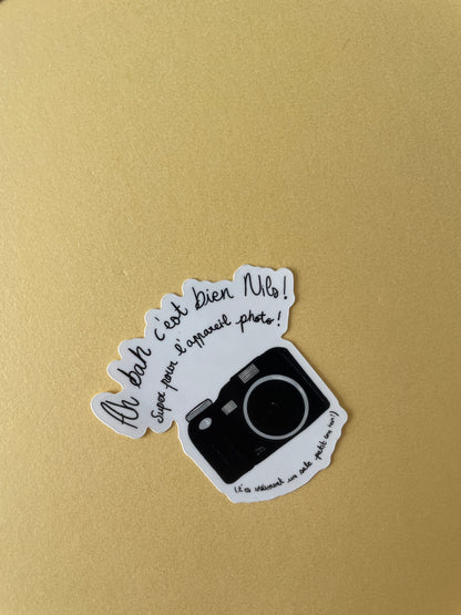 Sticker "Ah bah bravo Nils"