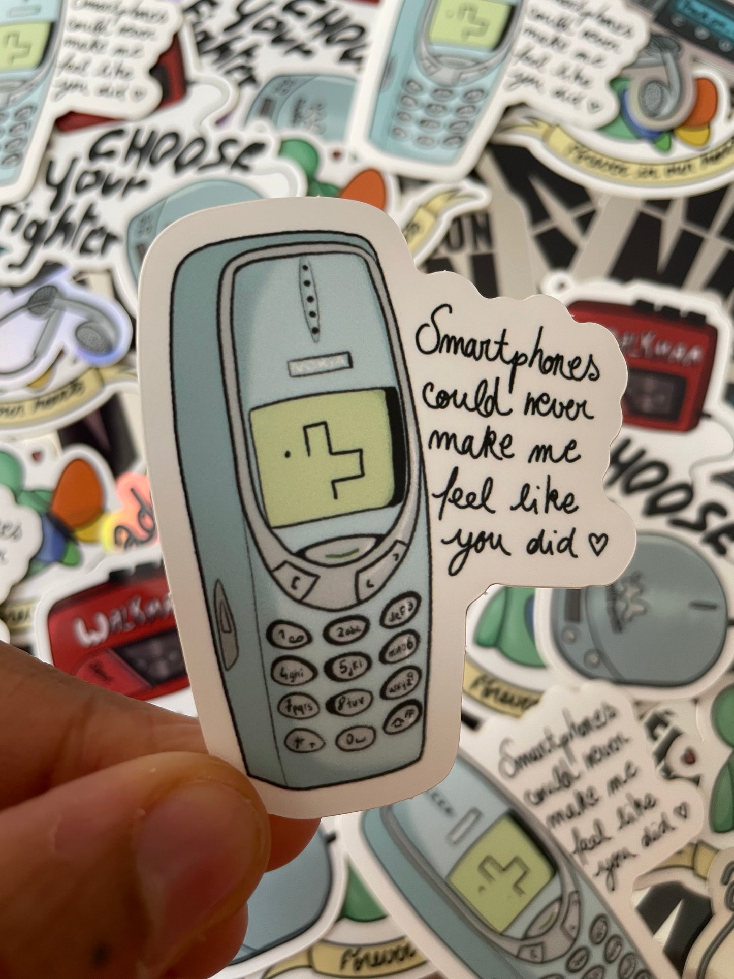 Sticker Smartphones could never make me feel like you did