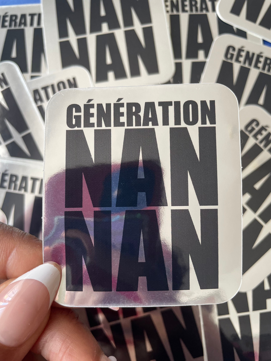 Sticker Génération Nan nan
