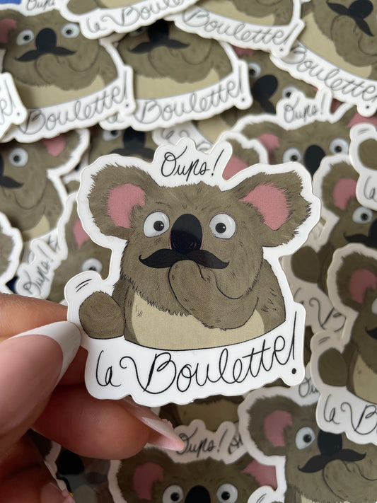Sticker OUPS la boulette !